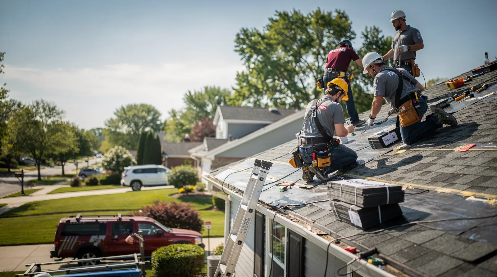 Roof Repair in Granite City, IL around you